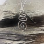 Silver Siren Journey Spiral - Gorgeous Argentium Silver Journey Spiral Pendant Created By Rox pendant argentium_silver none