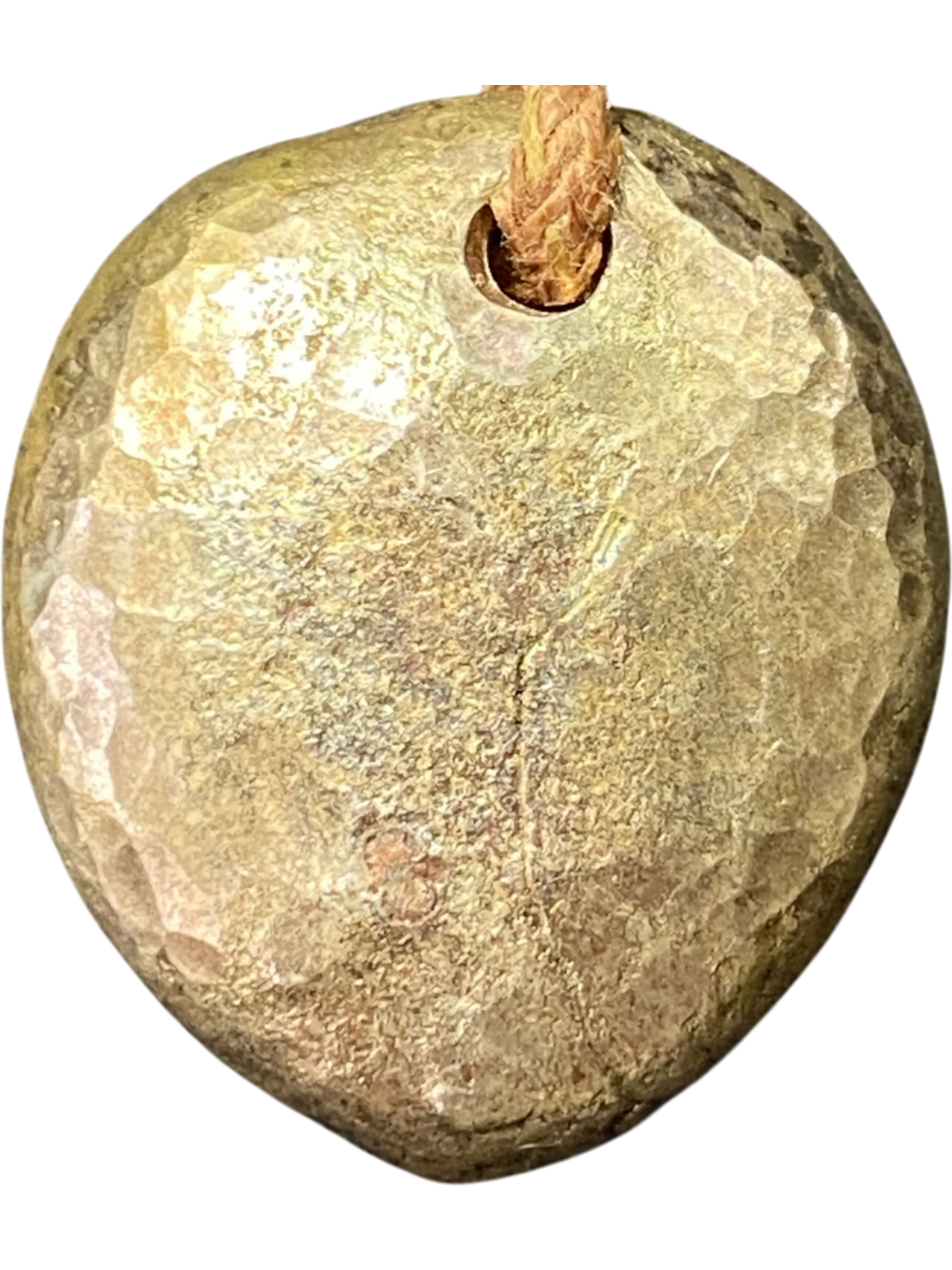 Golden Sunset Lunaesium - Exquisite Lunaesium Pendant Created By Rox