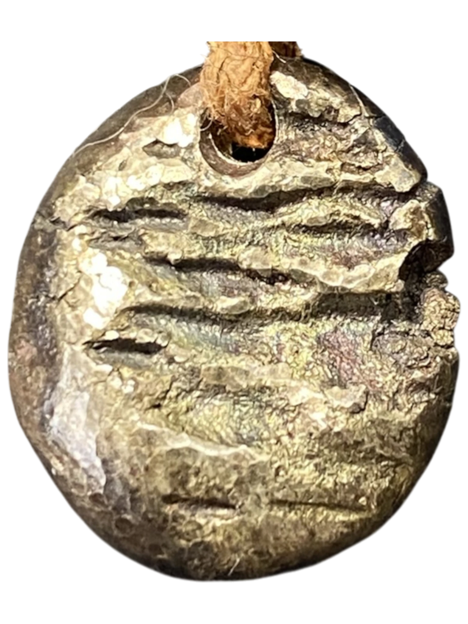 Lunar Landscape - Breathtaking Lunaesium Moon Phases Pendant Handcrafted By Rox