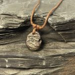 Lunar Landscape - Breathtaking Lunaesium Moon Phases Pendant Handcrafted By Rox pendant lunaesium none