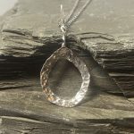 Argentium Silver Otherworld Cave Portal - Stunning Argentium Silver Portal Spiral Pendant Uniquely Crafted By Rox pendant argentium_silver none