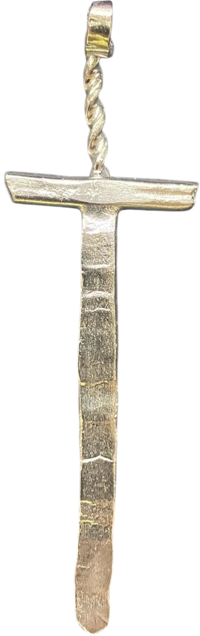 Argentium Silver Votive Offering Sword - Striking Argentium Silver Votive Offering Pendant Handcrafted By Rox