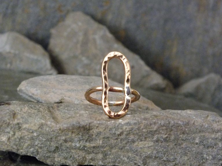 Tall Oval Ring - Mood 2 (Light Stone Close Crop)