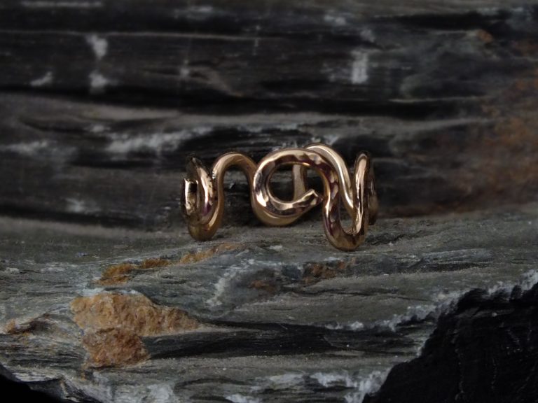 Tidal Echo - Bronze Waves Ring ring bronze none